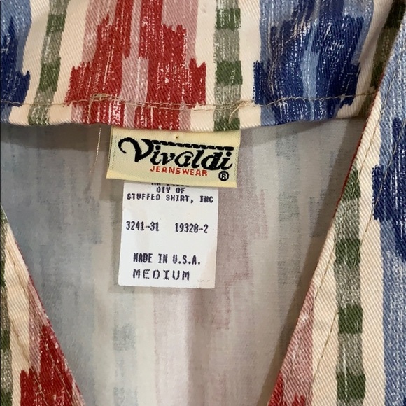 Vintage - Vivaldi Jeanswear, western motif vest - Picture 3 of 5